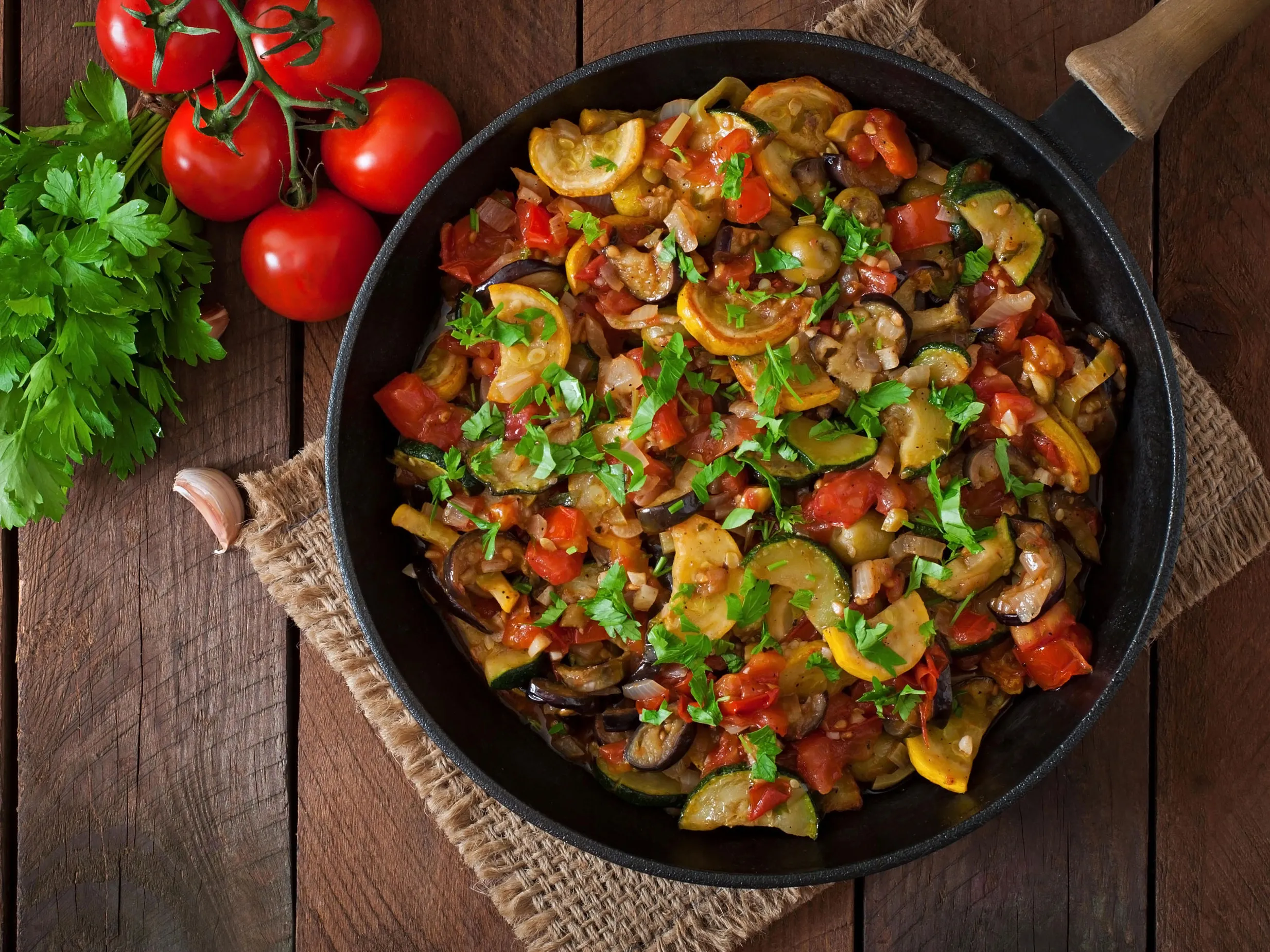 French Provençal ratatouille