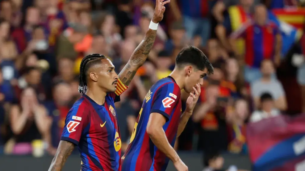 Barcelona tame Bilbao with a brace from Raphinha and Fermin on a night of misfortune for Yamal - Goal.com