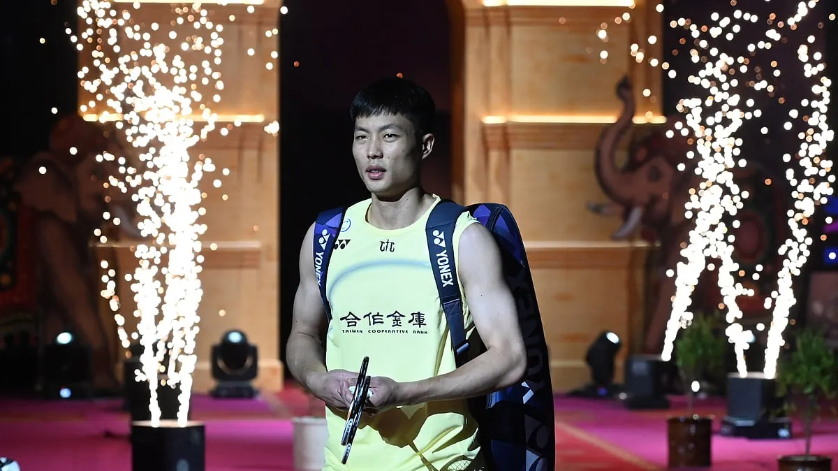 Chou Tien-chen defied his age to become the oldest player to medal at the prestigious event on Friday